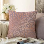 - Sonil-K-7456-Gorsel1 - Realhomes  Renkli Zeminde Parlak Gorunumlu Çizim Dijital Baskılı Modern Raşel Kadife Yastık Kırlent Kılıfı Realhomes