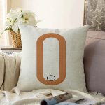 - Sonil-K-7490-Gorsel1 - Realhomes Renkli Zeminli Onedraw Çizimli Yalın Oval Obje Modern Raşel Kadife Yastık Kırlent Kılıfı Realhomes