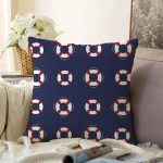 Renkli Zeminli Geometrik Çizimli Dijital Baskılı Modern Raşel Kadife Yastık Kırlent Kılıfı Realhomes