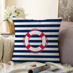 Beyaz Zemin Üzerinde Renkli Geometrik Çizimli Dijital Baskılı Modern Raşel Kadife Yastık Kılıfı Realhomes