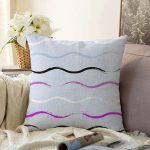 - Sonil-K-7754-Gorsel1 - Realhomes  Renkli Zeminli Modern Soyut Çizimli Dijital Baskılı Modern Raşel Kadife Yastık Kırlent Kılıfı Realhomes