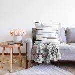 - Sonil-K-7773-Gorsel2 - Realhomes  Beyaz Zeminli Renkli Puantiyeli Dijital Baskılı Modern Raşel Kadife Yastık Kırlent Kılıfı Realhomes