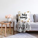 - Sonil-K-7825-Gorsel2 - Realhomes Beyaz Zeminli Gold Renkli Kartanesi Dijital Baskılı Modern Raşel Kadife Yastık Kırlent Kılıfı Realhomes