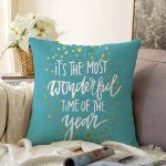 Renkli Zemin Üzerinde Gold Detaylı Dijital Baskılı Modern Raşel Kadife Yastık Kırlent Kılıfı Realhomes