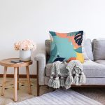 - Sonil-K-8013-Gorsel2 - Realhomes Renkli Zeminli Pastel Yaprak Desenli Dijital Baskılı Modern Raşel Kadife Yastık Kırlent Kılıfı Realhomes