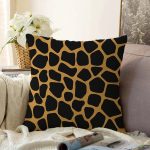 Renkli Zeminli Geometrik Desenli Dijital Baskılı Modern Raşel Kadife Yastık Kırlent Kılıfı Realhomes