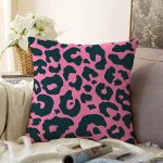 - Sonil-K-8113-Gorsel1 - Realhomes  Renkli Zeminli Geometrik Desenli Dijital Baskılı Modern Raşel Kadife Yastık Kırlent Kılıfı Realhomes