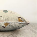 - Sonil-K-8142-Gorsel3 - Realhomes  Pastel Zeminli Renkli Meyva Desenli Dijital Baskılı Modern Raşel Kadife Yastık Kırlent Kılıfı Realhomes