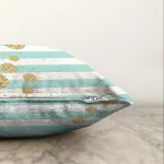 - Sonil-K-8216-Gorsel3 - Realhomes Beyaz Zemin Üzerinde Renkli Yatay Çizgili Raşel Kadife Yastık Kırlent Kılıfı Realhomes