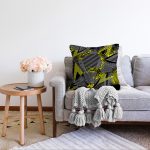 - Sonil-K-8274-Gorsel2 - Realhomes Siyah Zeminli Geometrik Desenli Dijital Baskılı Modern Raşel Kadife Yastık Kırlent Kılıfı Realhomes