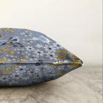 - Sonil-K-8435-Gorsel3 - Realhomes  Rengarenk Zemin Üzerinde Çiçek Desenli Dijital Baskılı Modern Raşel Kadife Yastık Kırlent Kılıfı Realhomes