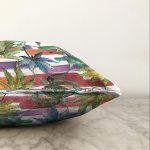 - Sonil-K-8511-Gorsel3 - Realhomes Beyaz Zemin Üzerinde Renkli Çizgili Dijital Baskılı Modern Raşel Kadife Yastık Kırlent Kılıfı Realhomes