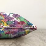 - Sonil-K-8594-Gorsel3 - Realhomes Beyaz Zemin Üzerinde Rengarenk Soyut Çizimli Çiçek Desenli Raşel Kadife Yastık Kırlent Kılıfı Realhomes