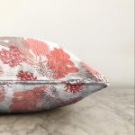 - Sonil-K-8597-Gorsel3 - Realhomes Beyaz Zeminli Renkli Yaprak Desenli Dijital Baskılı Modern Raşel Kadife Yastık Kırlent Kılıfı Realhomes