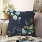 - Sonil-K-8671-Gorsel1 - Realhomes Pastel Zeminli Rengarenk Çiçek Desenli Dijital Baskılı Modern Raşel Kadife Yastık Kırlent Kılıfı Realhomes