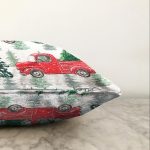 - Sonil-K-8703-Gorsel3 - Realhomes  Beyaz Zemin Üzerinde Çamağacı Desenli Dijital Baskılı Modern Raşel Kadife Yastık Kırlent Kılıfı Realhomes