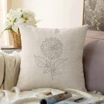 - Sonil-K-8728-Gorsel1 - Realhomes Pastel Zemin Üzerinde Çiçek Desenli Dijital Baskılı Modern Raşel Kadife Yastık Kırlent Kılıfı Realhomes