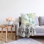 - Sonil-K-8784-Gorsel2 - Realhomes  Beyaz Zeminli Deniz Yıldızı Desenli Dijital Baskılı Modern Raşel Kadife Yastık Kırlent Kılıfı Realhomes