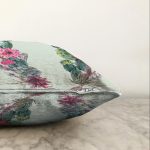 - Sonil-K-8849-Gorsel3 - Realhomes  Beyaz Zemin Üzerinde Kaktüs Desenli Dijital Baskılı Modern Raşel Kadife Yastık Kırlent Kılıfı Realhomes