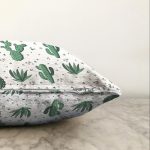 - Sonil-K-8873-Gorsel3 - Realhomes Beyaz Zeminli Renkli Kaktüs Desenli Dijital Baskılı Modern Raşel Kadife Yastık Kırlent Kılıfı Realhomes