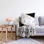 - Sonil-K-8902-Gorsel2 - Realhomes  Renkli Geometrik Desenli Mermer Motifli Dijital Baskılı Modern Raşel Kadife Kırlent Kılıfı Realhomes