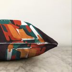 Realhomes Özel Tasarım Dijital Baskılı Modern Raşel Kadife Yastık Kırlent Kılıfı Realhomes