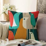 - Sonil-K-8944-Gorsel1 - Realhomes  Realhomes Özel Tasarım Dijital Baskılı Modern Raşel Kadife Yastık Kırlent Kılıfı Realhomes