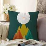 - Sonil-K-8951-Gorsel1 - Realhomes Realhomes Özel Tasarım Dijital Baskılı Modern Raşel Kadife Yastık Kırlent Kılıfı Realhomes