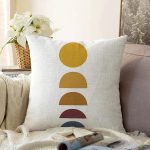 Realhomes Özel Tasarım Dijital Baskılı Modern Raşel Kadife Yastık Kırlent Kılıfı Realhomes