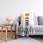 Realhomes Özel Tasarım Dijital Baskılı Modern Raşel Kadife Yastık Kırlent Kılıfı Realhomes