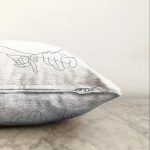 Realhomes Özel Tasarım Dijital Baskılı Modern Raşel Kadife Yastık Kırlent Kılıfı Realhomes