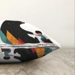 Realhomes Özel Tasarım Dijital Baskılı Modern Raşel Kadife Yastık Kırlent Kılıfı Realhomes