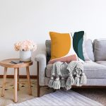 Realhomes Özel Tasarım Dijital Baskılı Modern Raşel Kadife Yastık Kırlent Kılıfı Realhomes