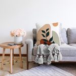 Realhomes Özel Tasarım Dijital Baskılı Modern Raşel Kadife Yastık Kırlent Kılıfı Realhomes