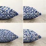 - Sonil-K4luset383-Gorsel2 - Realhomes  4'lü Çift Taraflı Beyaz Zemin Üzerinde Renkli Geometrik Desenli Modern Şönil Yastık Kırlent Kılıf Seti Realhomes