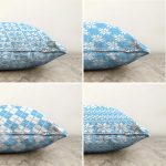 - Sonil-K4luset409-Gorsel2 - Realhomes 4'lü Çift Taraflı Renkli Zemin Üzerinde Geometrik Çizimli Modern Şönil Yastık Kırlent Kılıf Seti Realhomes