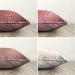 - Sonil-K4luset443-Gorsel2 - Realhomes  4'lü Çift Taraflı Renkli Zemin Üzerinde Gold Detaylı  Modern Şönil Yastık Kırlent Kılıf Seti Realhomes