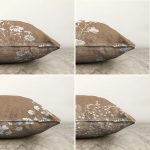 - Sonil-K4luset573-Gorsel2 - Realhomes  4'lü Çift Taraflı Rengarenk Zemin Üzerinde Beyaz Çiçek Desenli Modern Şönil Yastık Kırlent Kılıf Seti Realhomes