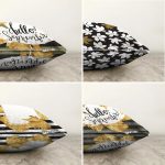 - Sonil-K4luset575-Gorsel2 - Realhomes 4'lü Çift Taraflı Beyaz Zemin Üzerinde Sonbahar Temalı Modern Şönil Yastık Kırlent Kılıf Seti Realhomes