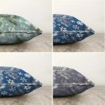 - Sonil-K4luset576-Gorsel2 - Realhomes 4'lü Çift Taraflı Renkli Zemin Üzerinde Kartanesi Desenli Modern Şönil Yastık Kırlent Kılıf Seti Realhomes