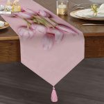 - UcgenRunner-163-Gorsel1 - Realhomes RealHomes Dijital Baskılı Özel Tasarım Püsküllü Şönil Üçgen Runner Realhomes