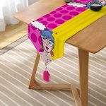 - UcgenRunner-164-Gorsel2 - Realhomes  Realhomes Pop Art Dijital Baskılı Dekoratif Özel Tasarım Püsküllü Şönil Üçgen Runner Realhomes