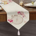 - UcgenRunner-189-Gorsel1 - Realhomes Realhomes Özel Tasarım Dijital Baskılı Modern Püsküllü Şönil Üçgen Runner Realhomes