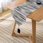 - UcgenRunner-2030-Gorsel2 - Realhomes  RealHomes Dijital Baskılı Özel Tasarım Püsküllü Şönil Üçgen Runner Realhomes