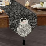 - UcgenRunner-211-Gorsel1 - Realhomes  Realhomes Özel Tasarım Dijital Baskılı Modern Püsküllü Şönil Üçgen Runner Realhomes