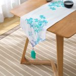 - UcgenRunner-212-Gorsel2 - Realhomes Realhomes Özel Tasarım Dijital Baskılı Modern Püsküllü Şönil Üçgen Runner Realhomes