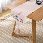 - UcgenRunner-2331-Gorsel2 - Realhomes  Daldaki Kuşlar Temalı Dijital Baskılı Modern Püsküllü Şönil Üçgen Runner Realhomes