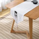 - UcgenRunner-2434-Gorsel2 - Realhomes Je Noudrais Etre Une Princesse Baskılı Dekoratif Püsküllü Şönil Üçgen Runner Realhomes