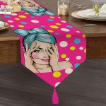 - UcgenRunner-244-Gorsel1 - Realhomes RealHomes Dijital Baskılı Özel Tasarım Püsküllü Şönil Üçgen Runner Realhomes