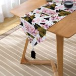 - UcgenRunner-2450-Gorsel2 - Realhomes Puan Temalı Dekoratif Püsküllü Şönil Üçgen Runner Realhomes